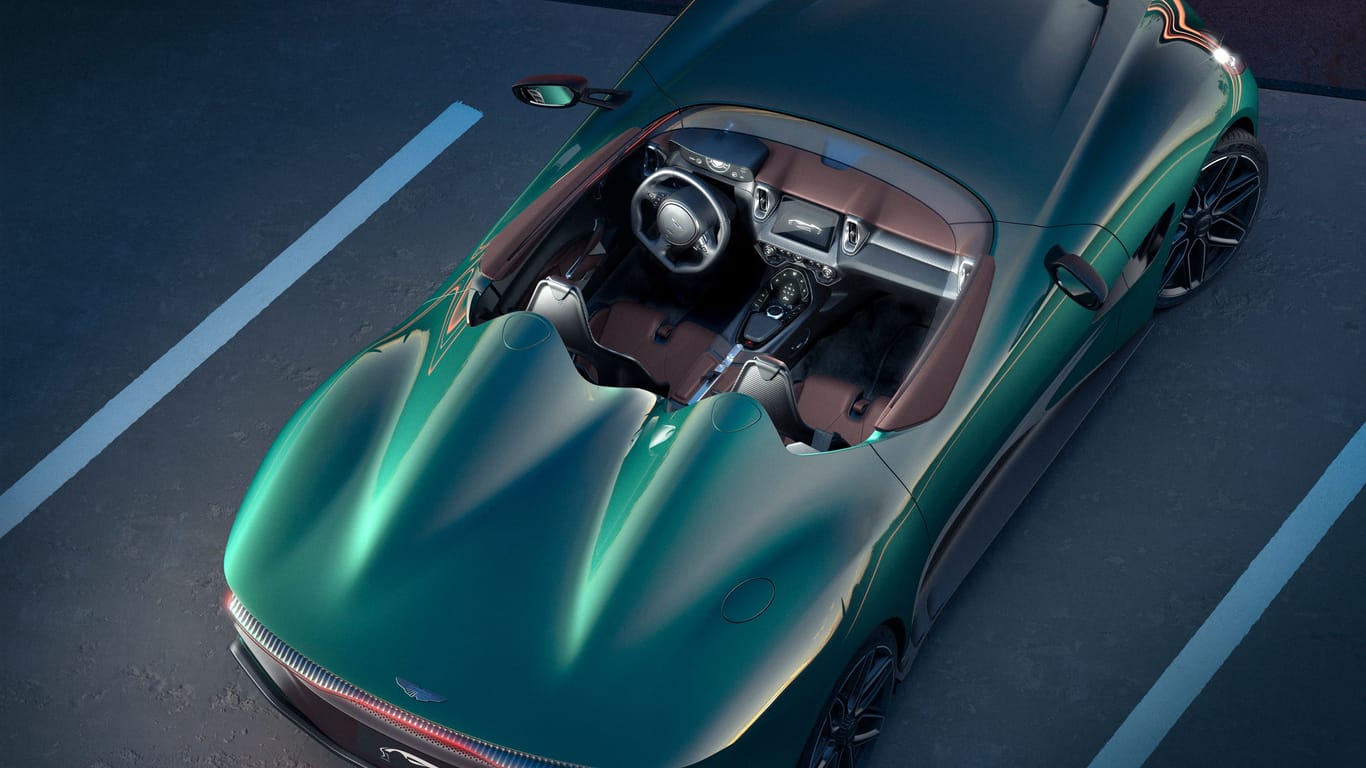 Rasende Rarität: Der DBR22 von Aston Martin orientiert sich stilistisch an einigen Modellen aus den 1950er-Jahren.