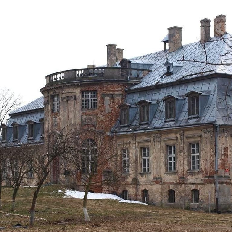 Schloss Minkowskie in Niederschlesien (Archivfoto): Es wäre eine Sensation, wenn die Hobbyarchäologen dort das "Gold von Breslau" fänden.