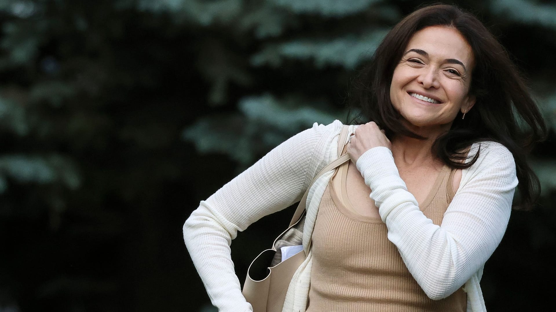 Sheryl Sandberg: Sie hat am Wochenende ihrem Partner das Jawort gegeben.