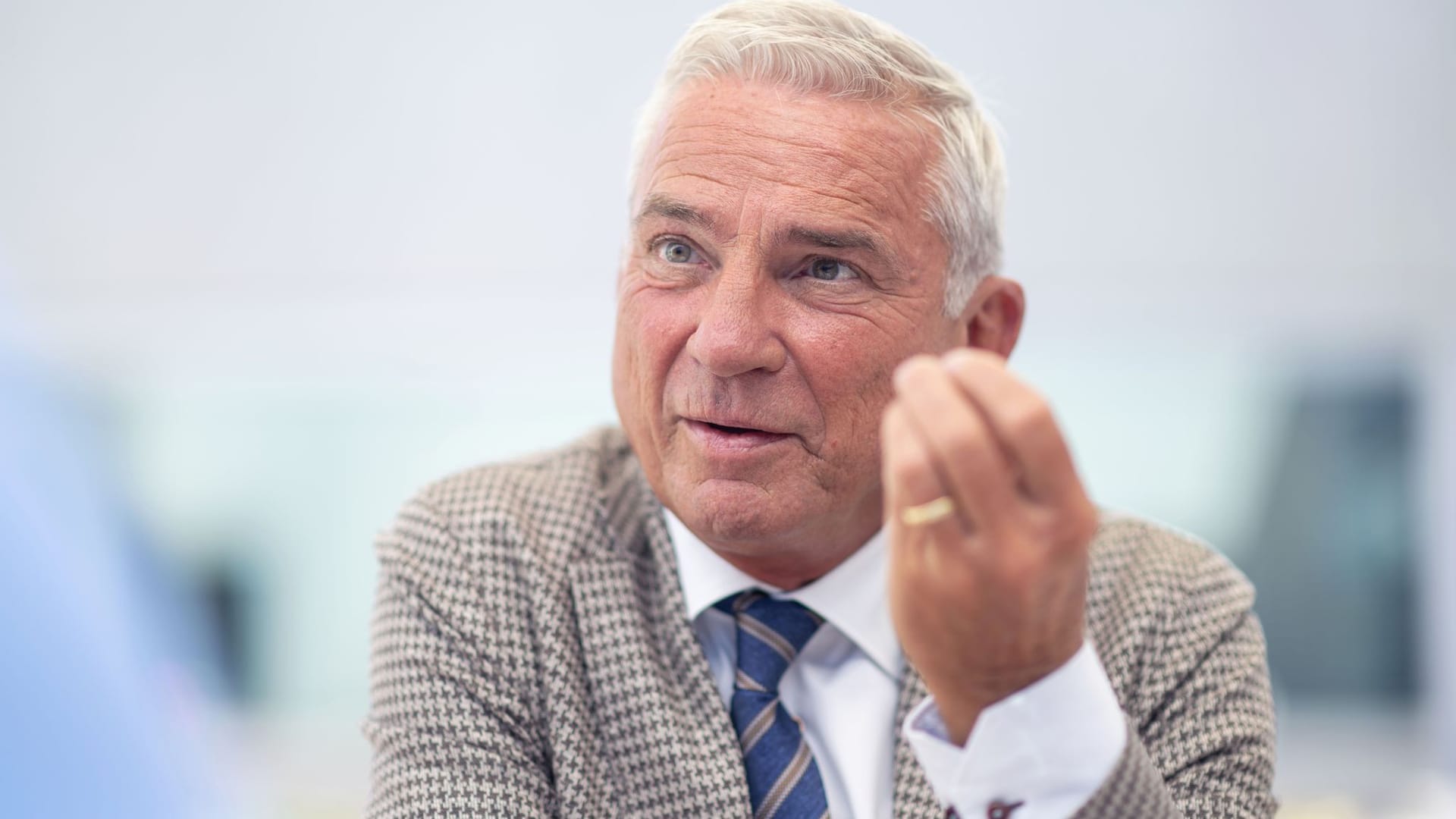 Thomas Strobl (CDU), Innenminister von Baden-Württemberg (Archiv): Mit einem neuen Konzept will er die Bevölkerung im Land besser vor Ernstfällen schützen. Thomas Strobl (CDU), Innenminister von Baden-Württemberg (Archiv): Mit einem neuen Konzept will er die Bevölkerung im Land besser vor Ernstfällen schützen.