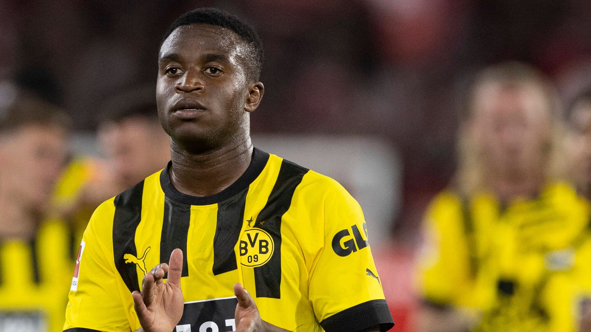 Youssoufa Moukoko: Der Vertrag des Stürmers beim BVB läuft im kommenden Jahr aus.