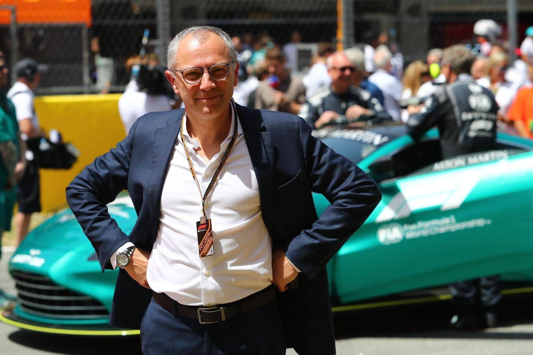 Stefano Domenicali: Er war früherer Teamchef bei Ferrari.