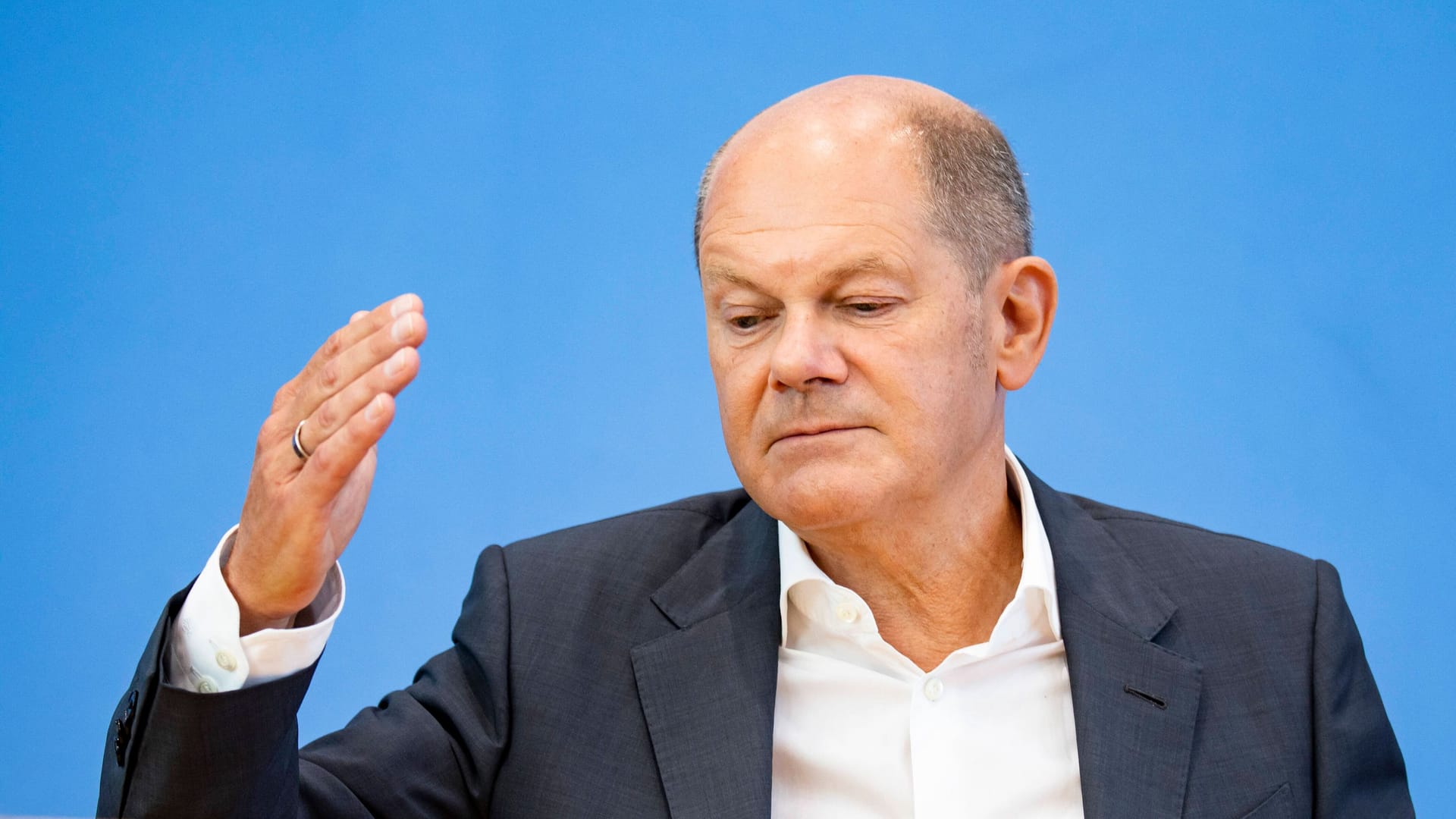 Olaf Scholz (SPD): Der Bundeskanzler spricht sich gegen ein Visa-Verbot für russische Staatsbürger aus.