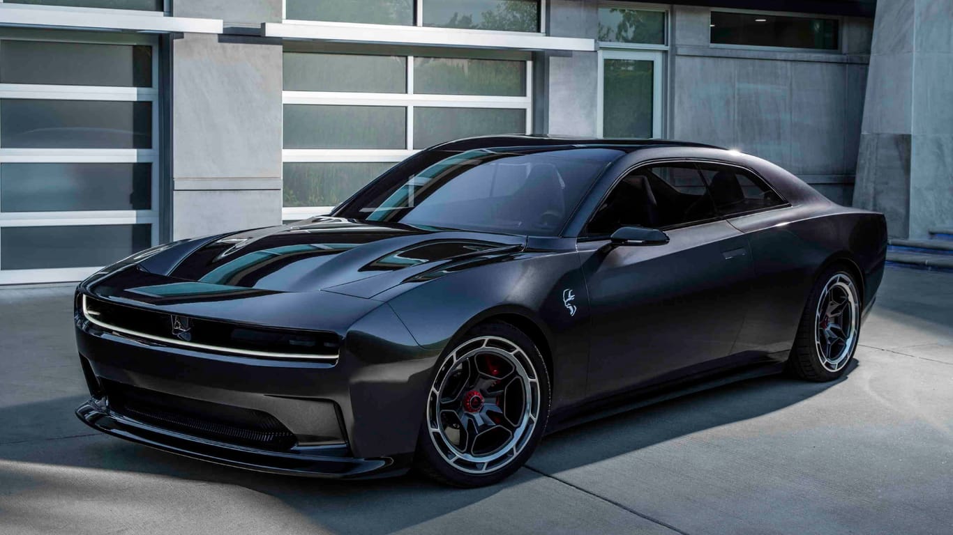 Für ein Muscle-Car verblüffend elegant: Das Dodge Charger Daytona SRT Concept.