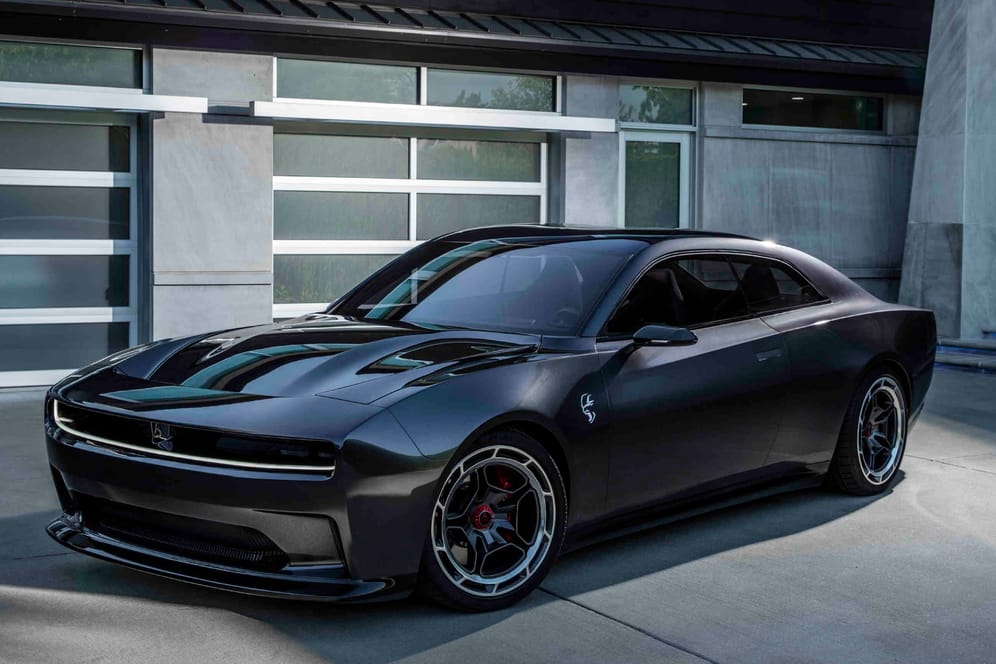 Für ein Muscle-Car verblüffend elegant: Das Dodge Charger Daytona SRT Concept.