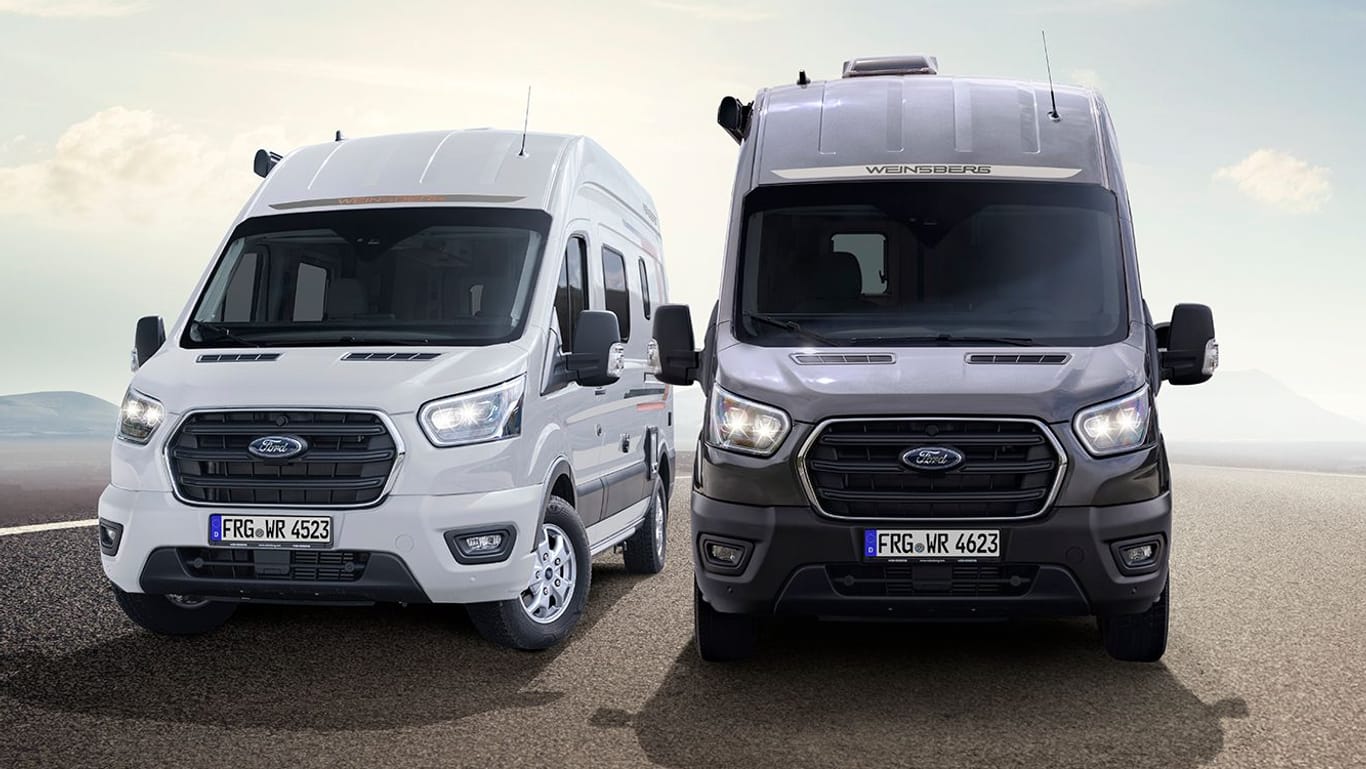 Typveränderung: Die Weinsberg-Modelle Cara-Bus und Cara-Tour werden nominell wieder zu Camper-Vans und wechseln mit dem Basisfahrzeug ins Ford-Lager.