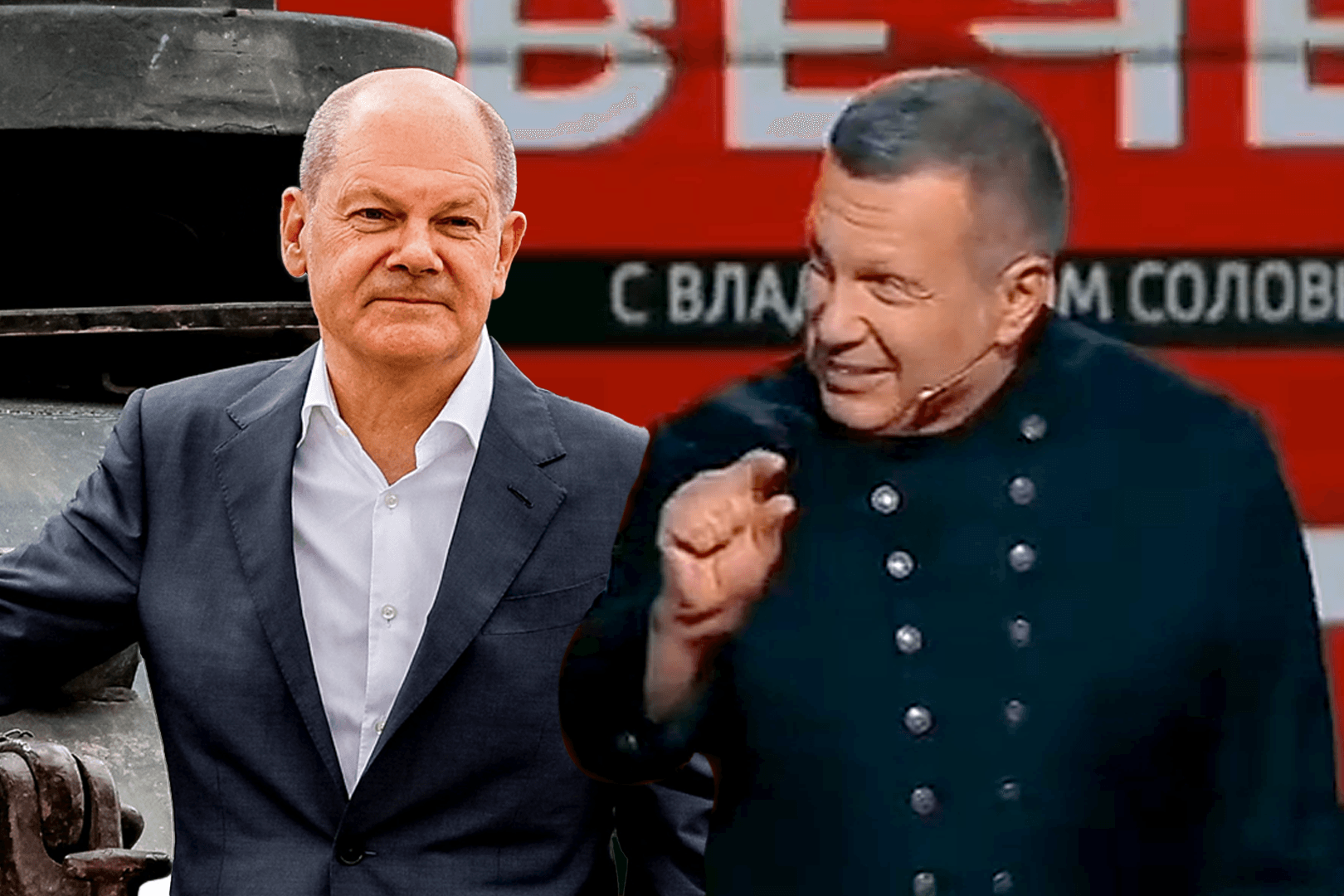 Wladimir Solowjow: Russlands Chefpropagandist fällt immer wieder durch verbale Angriffe im Staatsfernsehen auf, zuletzt gegen Olaf Scholz.