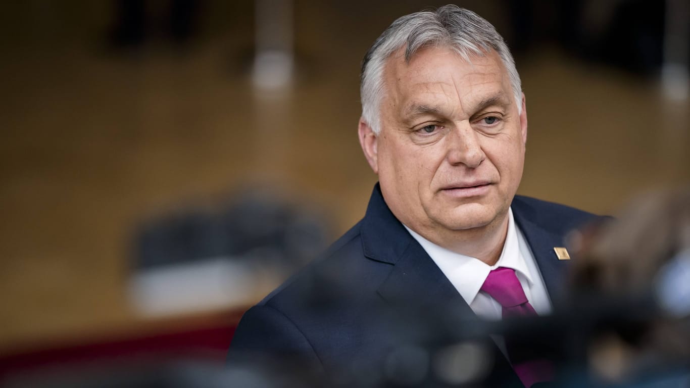 Ungarns Ministerpräsident Viktor Orbán: Er geriet offenbar mit seinem Schlauchboot in Seenot.