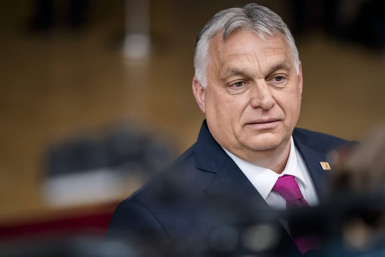 Ungarns Ministerpräsident Viktor Orbán: Er geriet offenbar mit seinem Schlauchboot in Seenot.