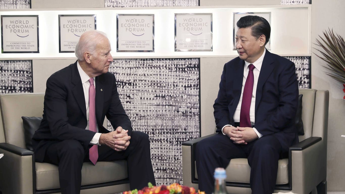 Joe Biden und Xi Jinping: Das Verhältnis zwischen den USA und China ist angespannt. (Archivfoto)