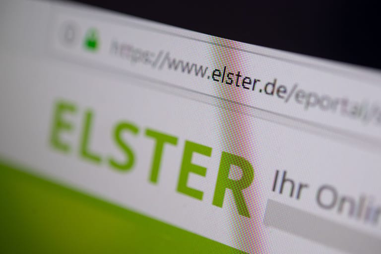 Elster-Portal (Symbolbild): Die Grundsteuerfeststellungserklärung müssen Eigentümer in der Regel elektronisch abgeben.