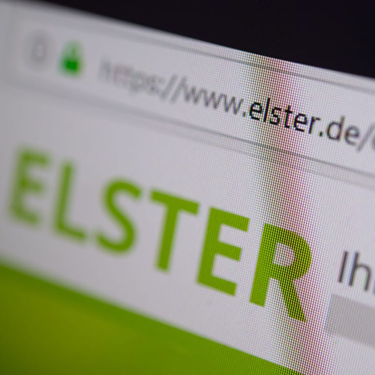 Elster-Portal (Symbolbild): Die Grundsteuerfeststellungserklärung müssen Eigentümer in der Regel elektronisch abgeben.