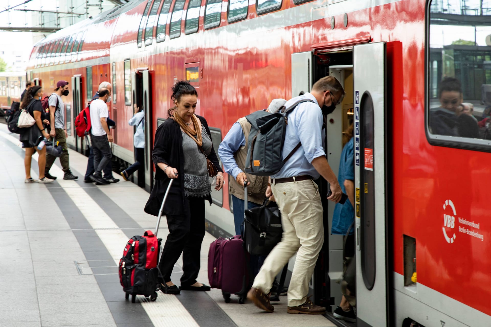 Volle Bahn voraus: Der dreimonatige Aktionspreis stieß bei vielen Menschen auf positive Resonanz.