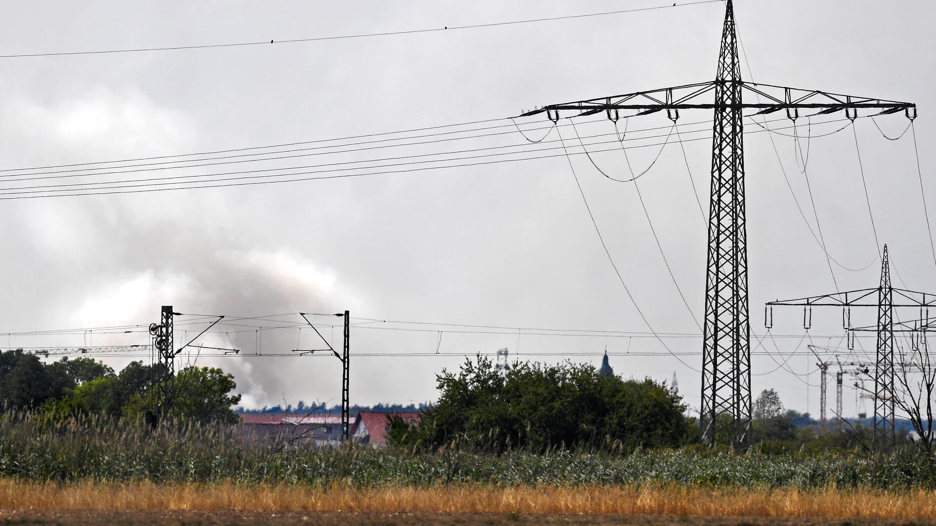 Waldbrand bei Münster-Breitefeld nahe eines ehemaligen Militärgeländes: Das Feuer beschäftigte Einsatzkräfte das ganze Wochenende über.