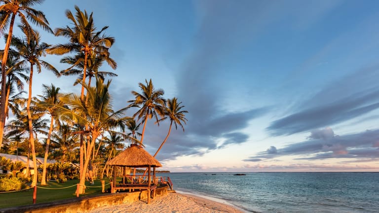 Typische Fidschi-Insel: Hier lässt es sich besonders gut entspannen.