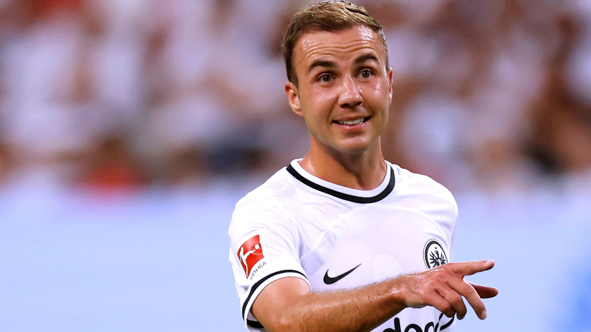 GOETZE Mario Team Eintracht Frankfurt DFL Bundesliga Start Saison 2022 - 2023 Spiel Eintracht Frankfurt - FC Bayern Muenchen 1 : 6 am 05. 08. 2022 in Frankfurt