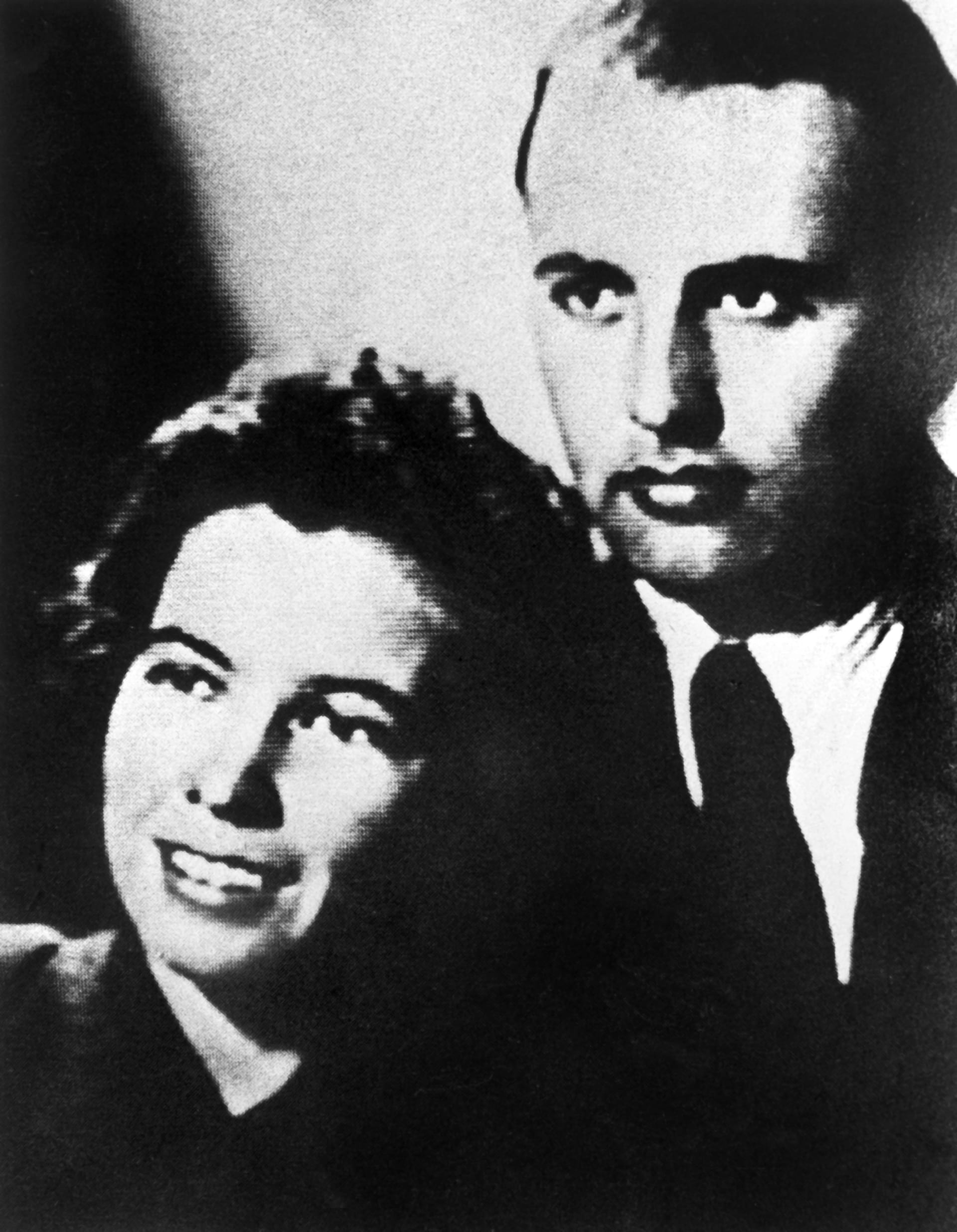 Der sowjetische Politiker Michail Gorbatschow und seine Ehefrau Raissa in jungen Jahren.