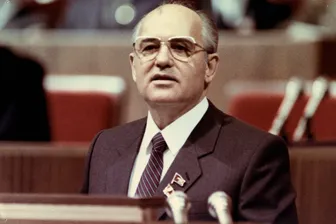 Michail Gorbatschow im Jahr 1987: Als Generalsekretär der Kommunistischen Partei stieß er grundlegende Veränderungen in der Sowjetunion an.