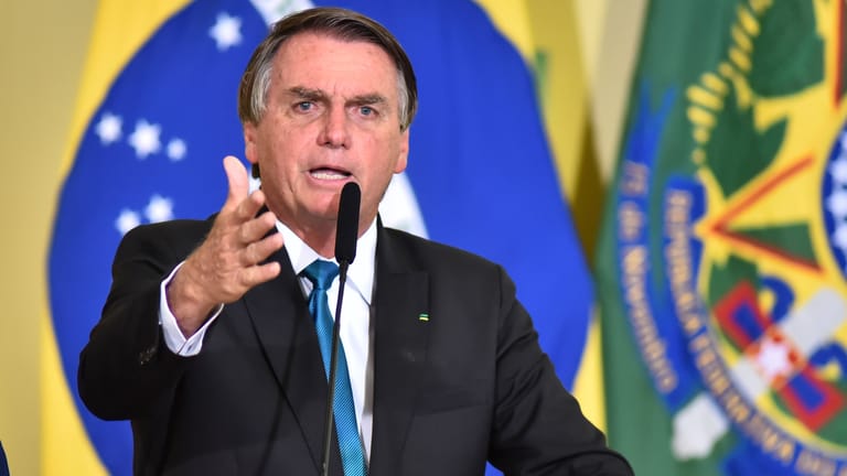Amtsinhaber Jair Bolsonaro: Im Oktober wählt Brasilien einen neuen Präsidenten.