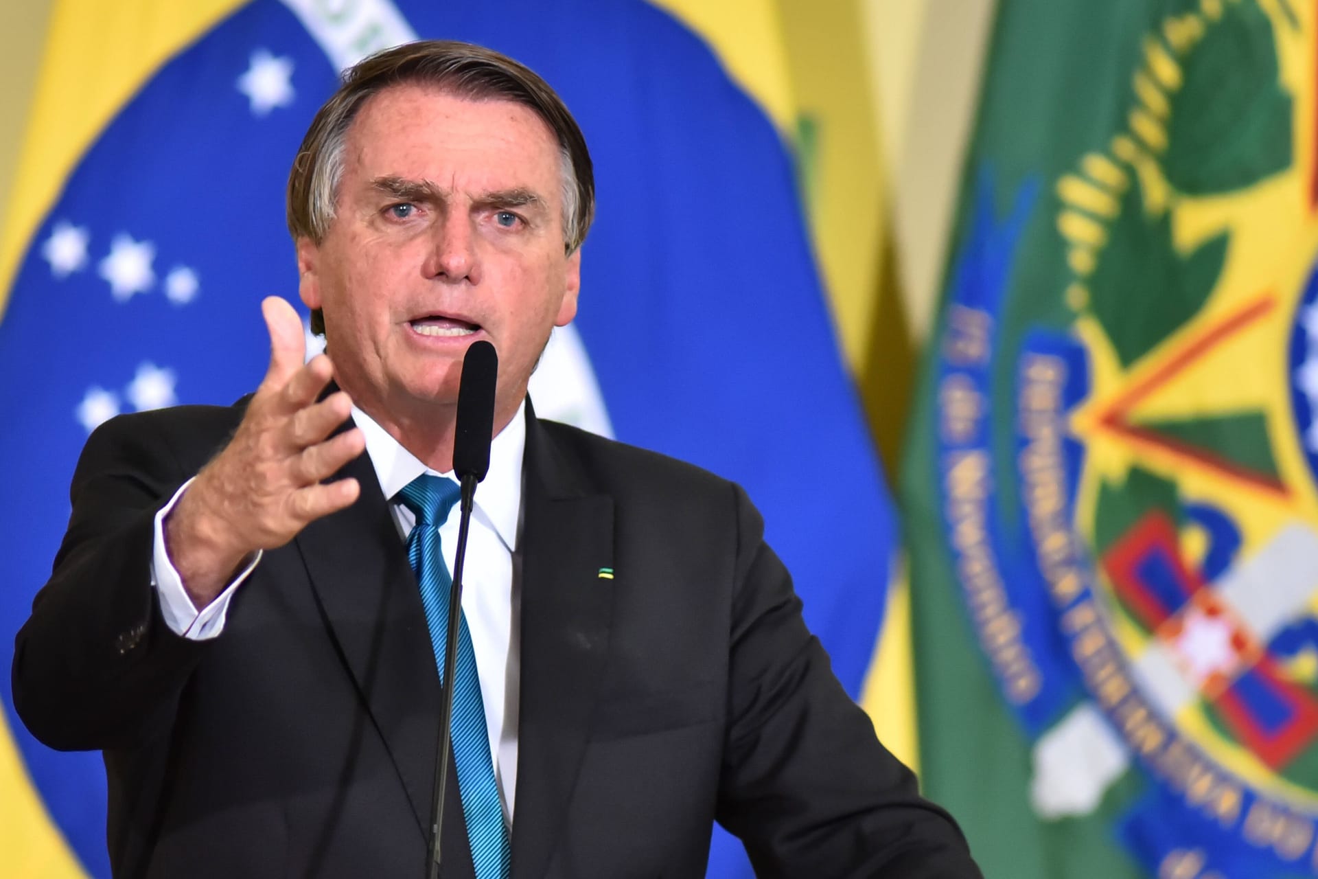 Amtsinhaber Jair Bolsonaro: Im Oktober wählt Brasilien einen neuen Präsidenten.