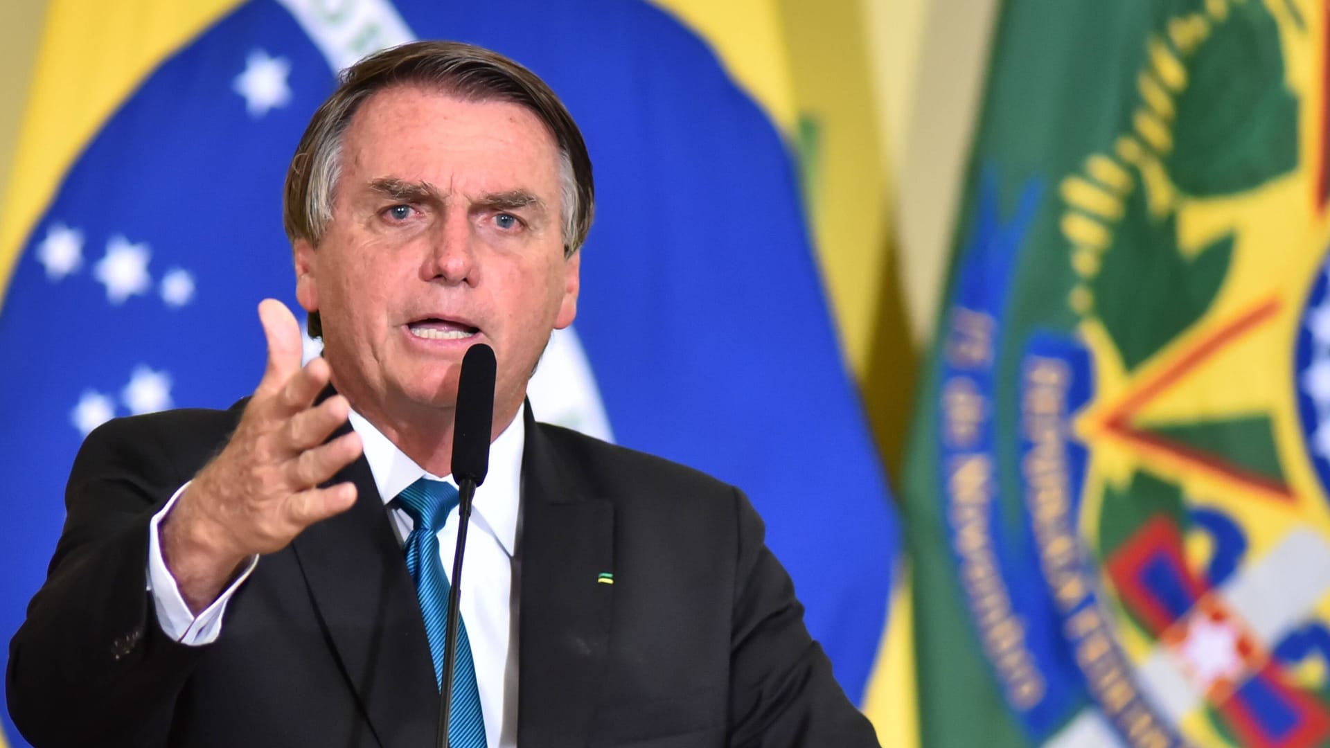 Amtsinhaber Jair Bolsonaro: Im Oktober wählt Brasilien einen neuen Präsidenten.