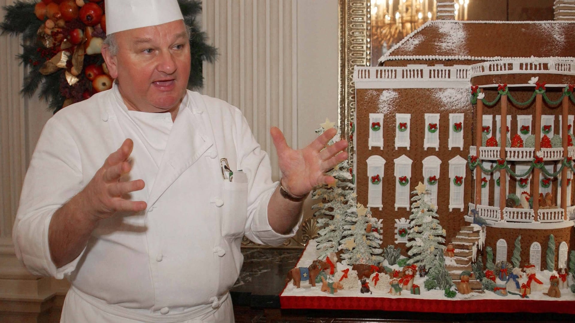 Roland Mesnier (Archivbild): Der Chef-Pâtissier des Weißen Hauses ist tot.