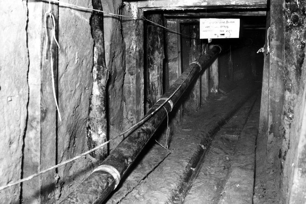 Tunnel 29 in Berlin: Unterirdisch entkamen Mitte September 1962 aus der DDR.