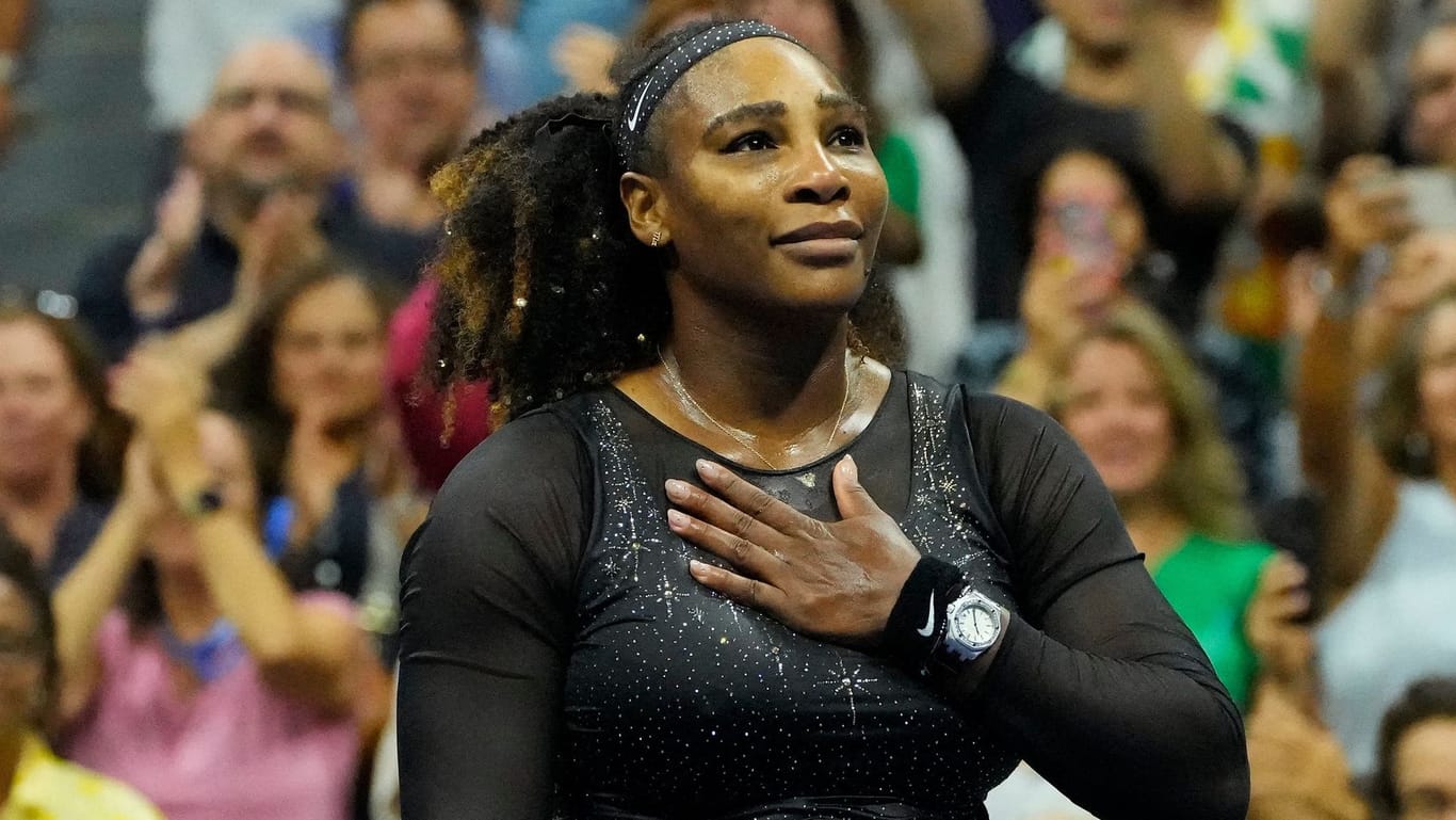Serena Williams nach ihrem letzten Match: Standing Ovations im Arthur Ashe Stadium in New York.