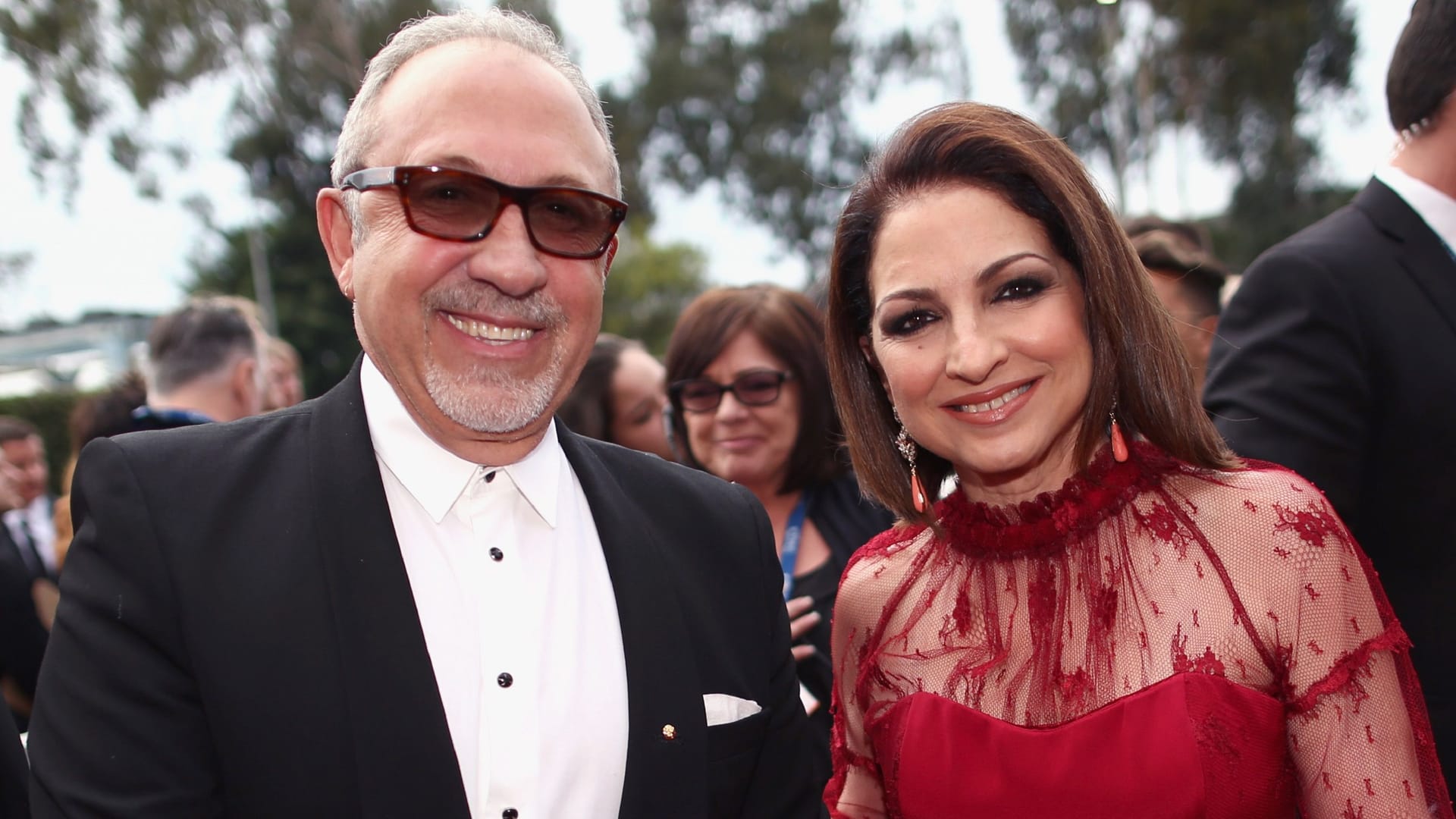 Gloria Estefan gemeinsam mit ihrem Ehemann Emilio.