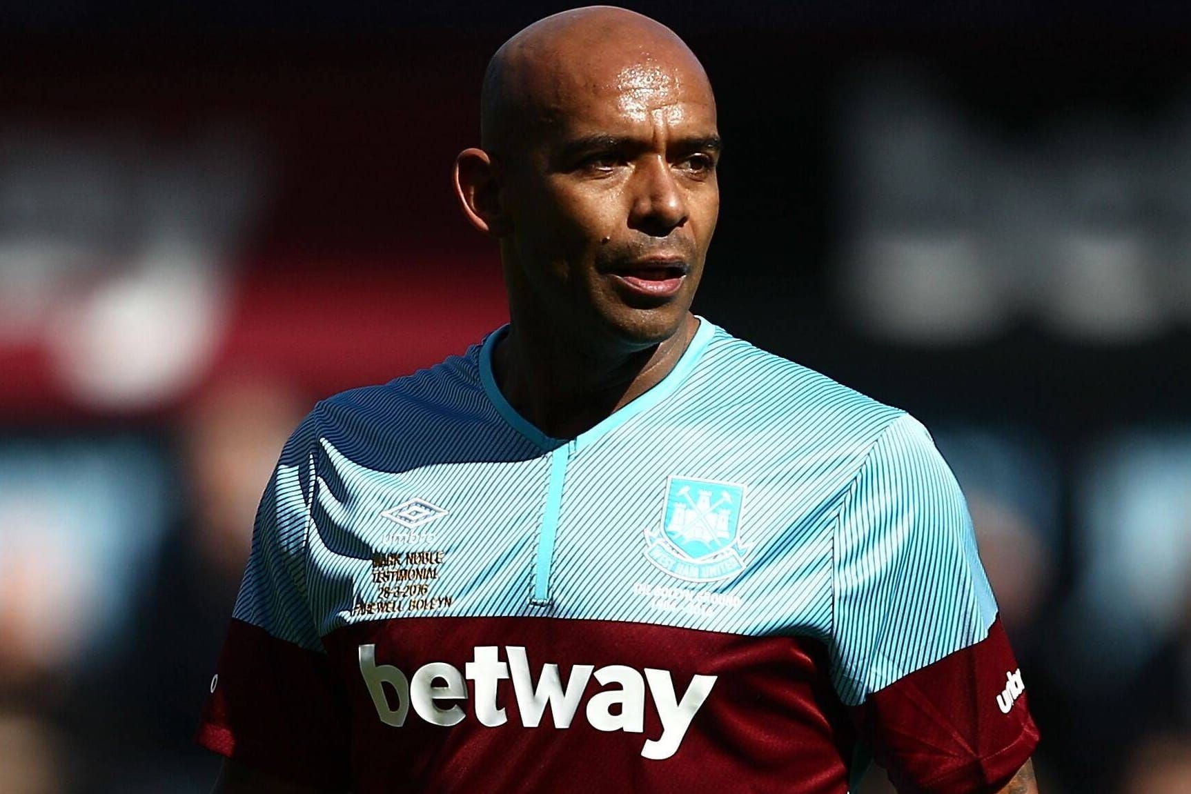 Trevor Sinclair, hier bei einem Benefizspiel im Jahr 2015: Scharfe Kritik nach Tweet.