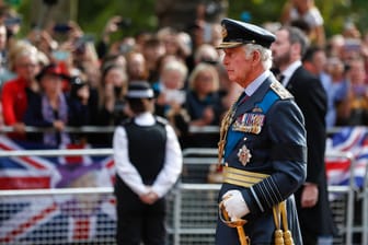 Der britische König am Mittwoch: An diesem Donnerstag hat er sich zurückgezogen.