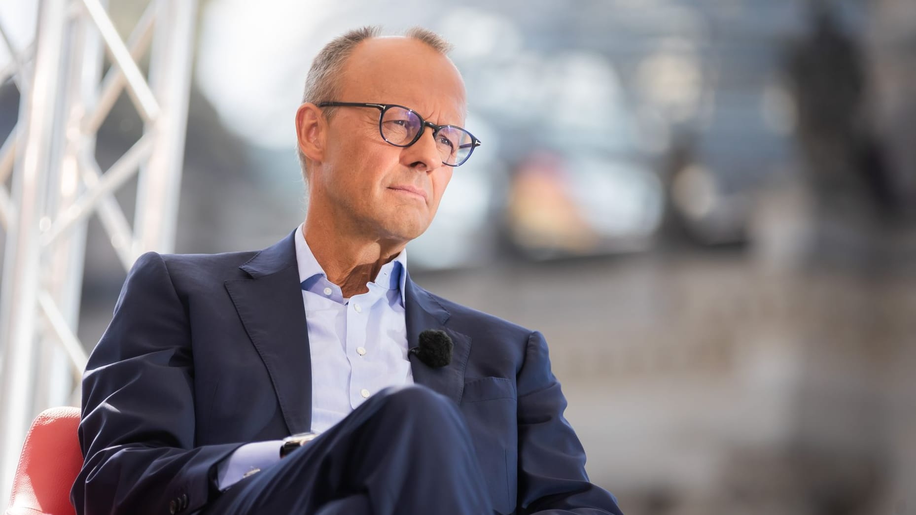 Friedrich Merz: Der CDU-Vorsitzende spricht im ARD-Sommerinterview über seine Kritik am dritten Entlastungspaket.