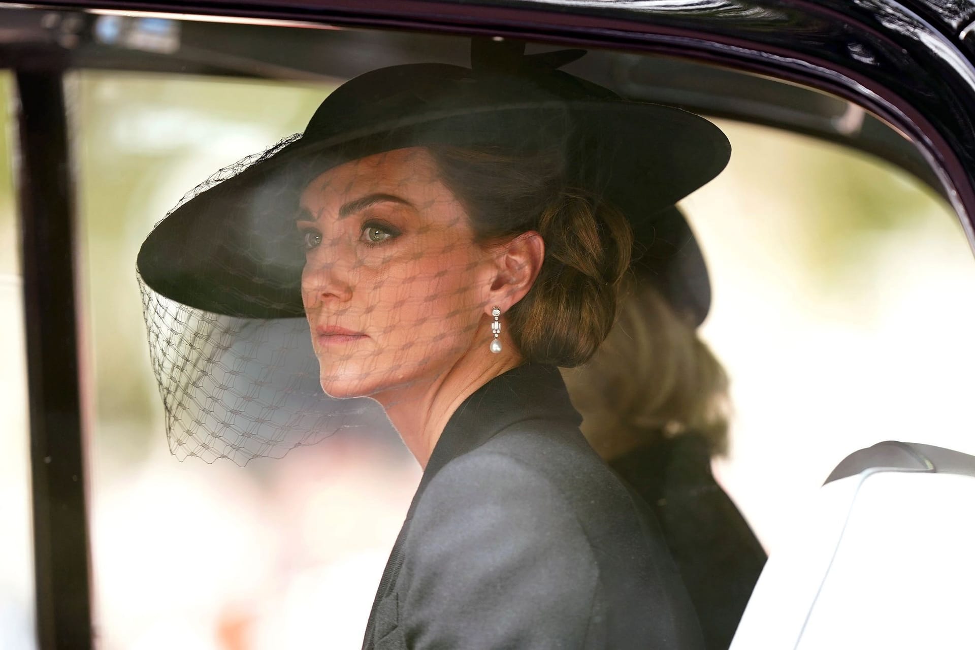 Prinzessin Kate bei ihrer Ankunft vor der Westminster Abbey