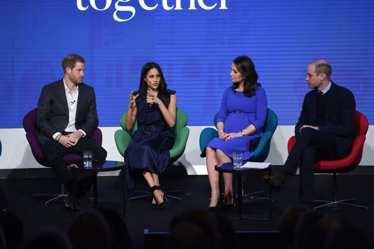 Prinz Harry, Herzogin Meghan, Prinzessin Kate und Prinz William: Die "Fab Four" bei einem gemeinsamen Auftritt 2018.