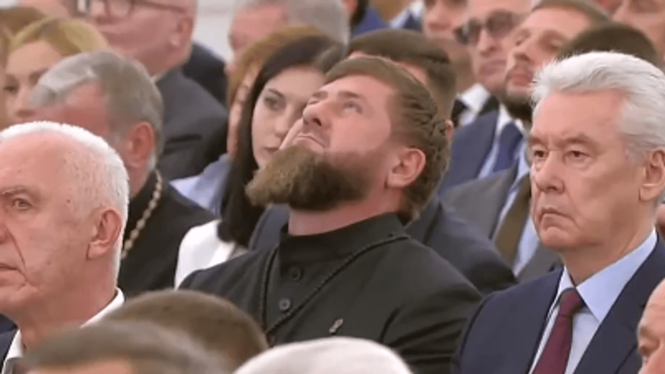 Ramsan Kadyrow: Der Führer Tschetscheniens ist von Wladimir Putins Worten ergriffen.