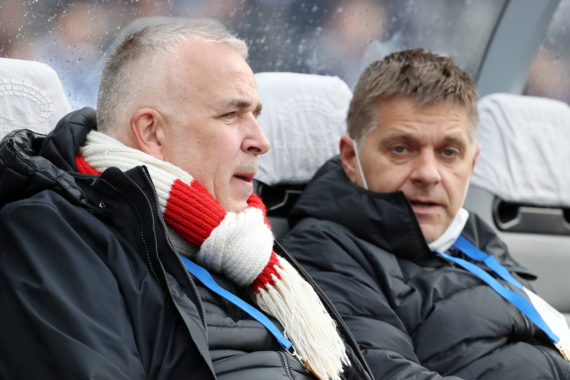 Union-Boss Dirk Zingler (l.): Der Präsident der Köpenicker kann sich eine Reform im Spielkalender vorstellen.