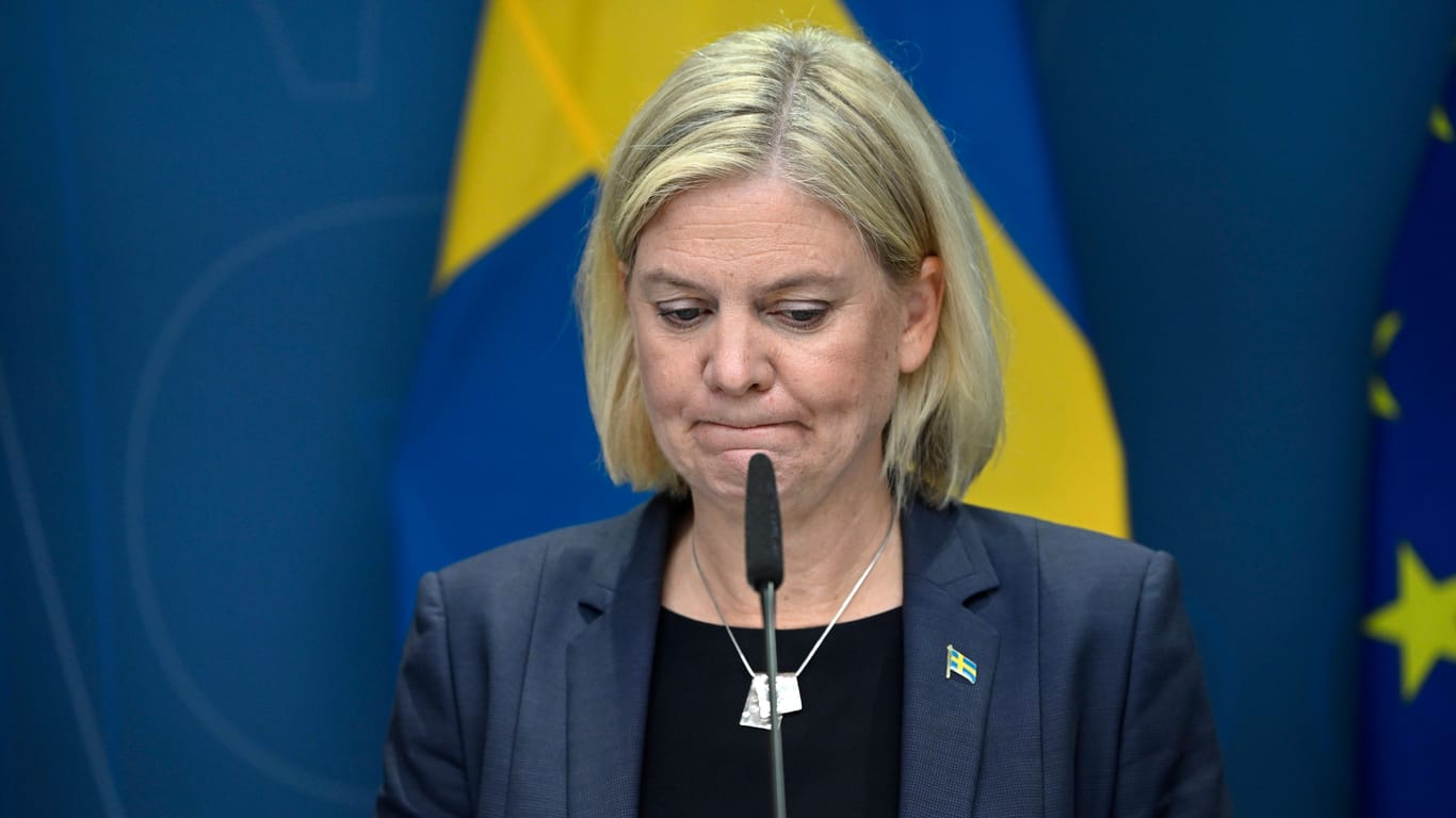 Magdalena Andersson: Die schwedische Ministerpräsidentin regiert aktuell alleine in einer sozialdemokratischen Minderheitsregierung.