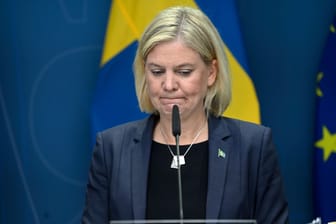 Magdalena Andersson: Die schwedische Ministerpräsidentin regiert aktuell alleine in einer sozialdemokratischen Minderheitsregierung.