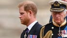Prinz Harry und König Charles III.: Sohn und Vater sollen keinen Kontakt haben.