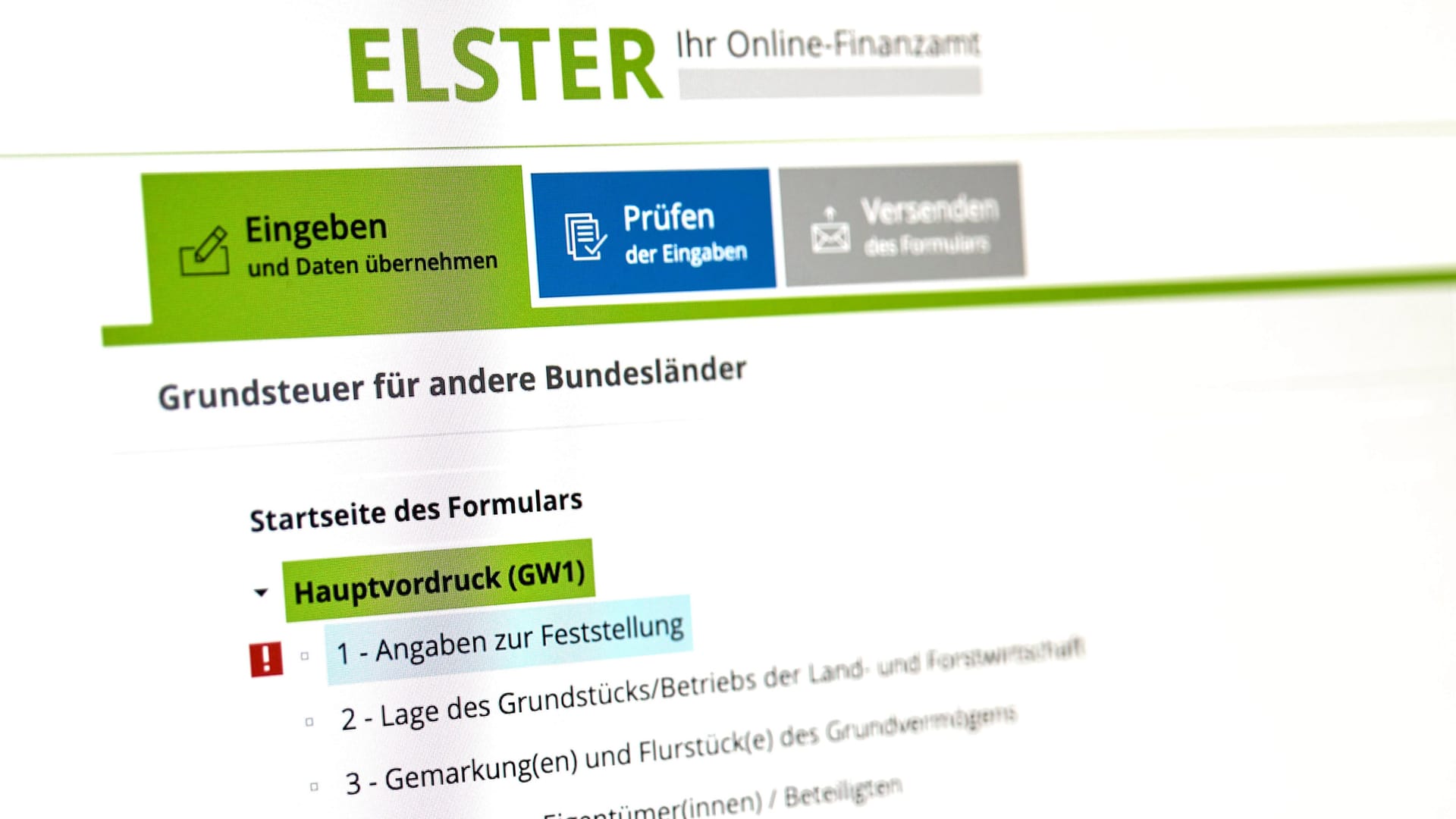 Grundsteuererklärung mit Elster (Symbolbild): Für mehr als 35 Millionen Immobilien und Grundstücke ist dieses Jahr eine extra Steuererklärung nötig.