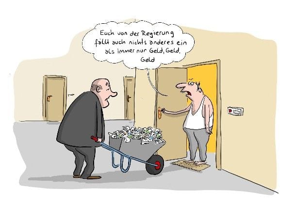 Manchen Leuten kann man es nie recht machen.