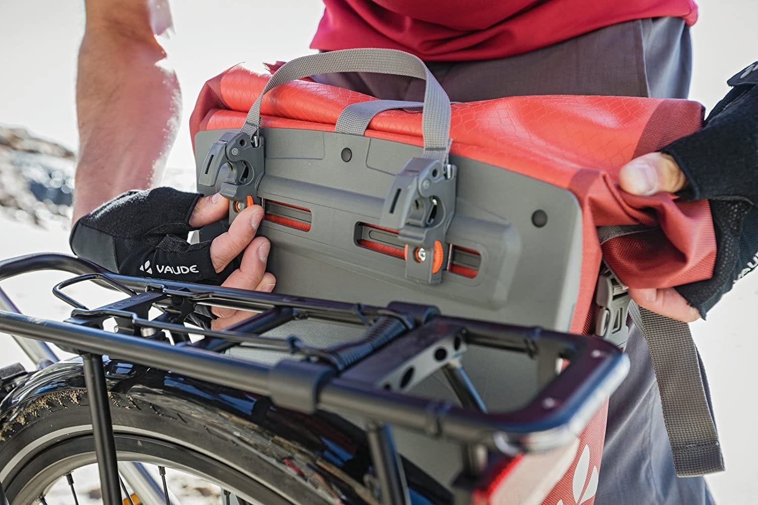 Sichern Sie sich heute Fahrradtaschen von Vaude zum Schnäppchenpreis.