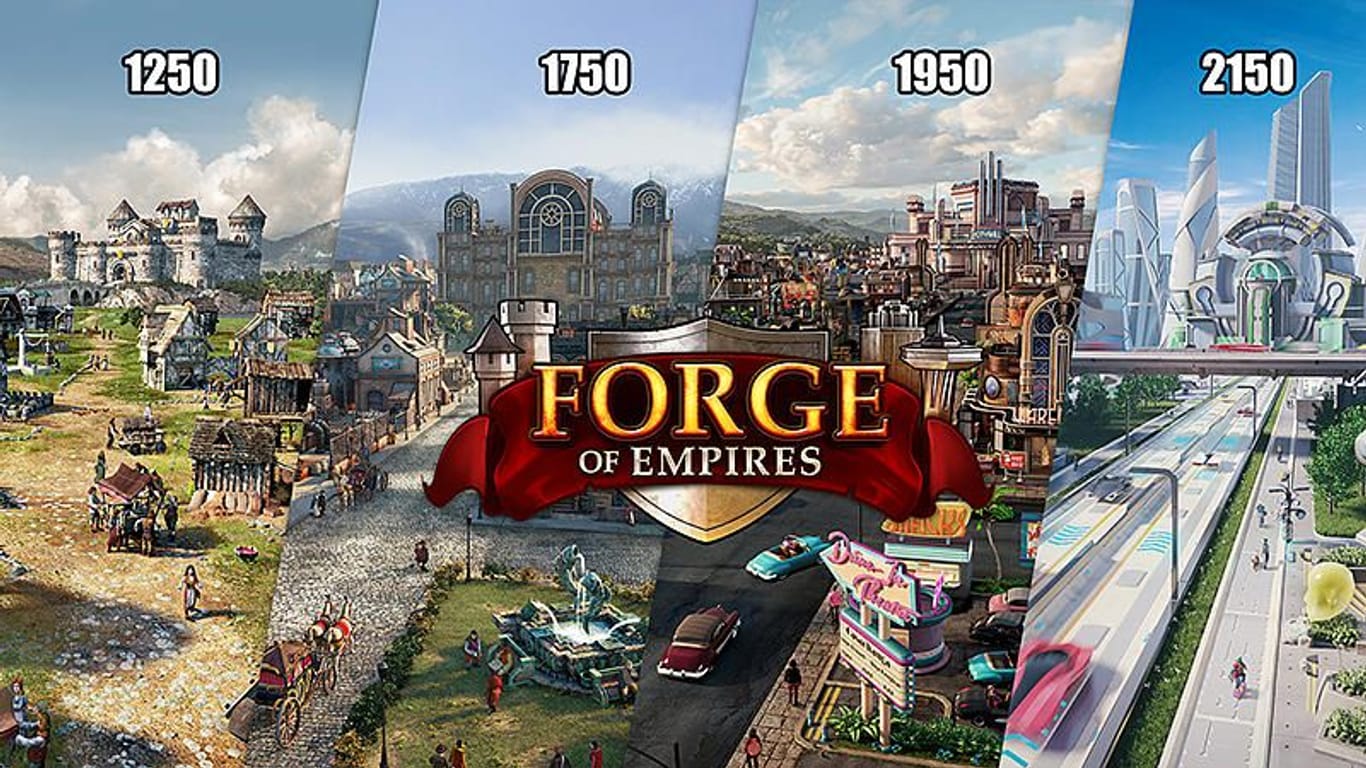 Forge of Empires: Splitscreen Ages (Quelle: Innogames)