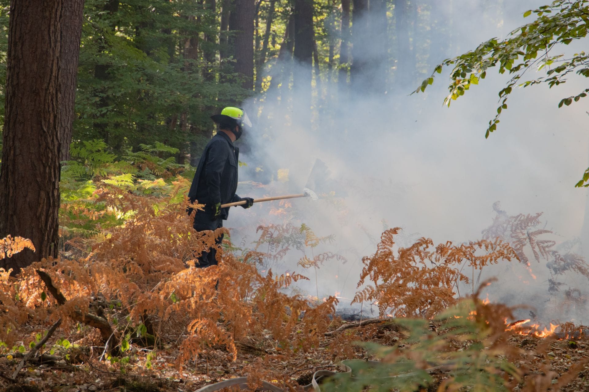 Die Feuerwehr konnte beide Brände ohne Probleme löschen.