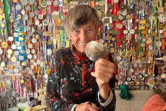 "Man muss es nur wollen": Sigrid Eichner in ihrer "Hall of Fame".