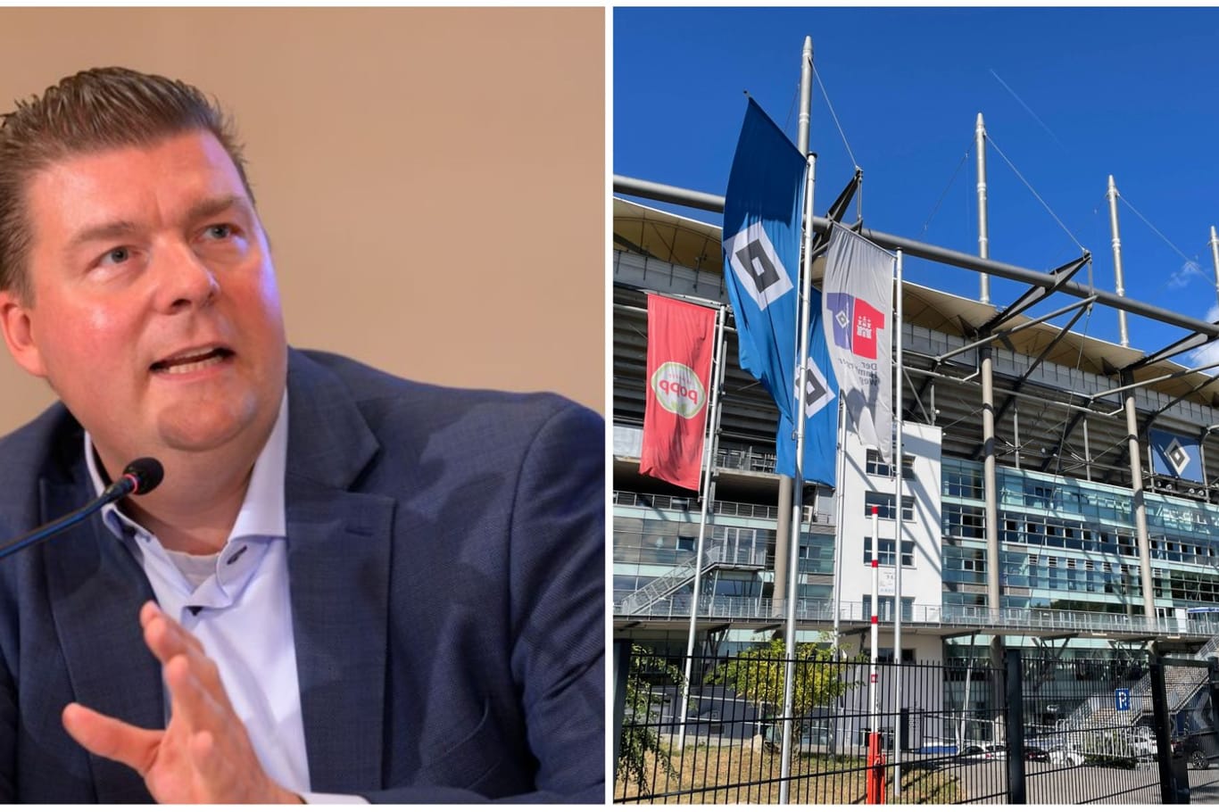 Andreas Dressel (SPD), Finanzsenator von Hamburg, macht dem HSV Druck.