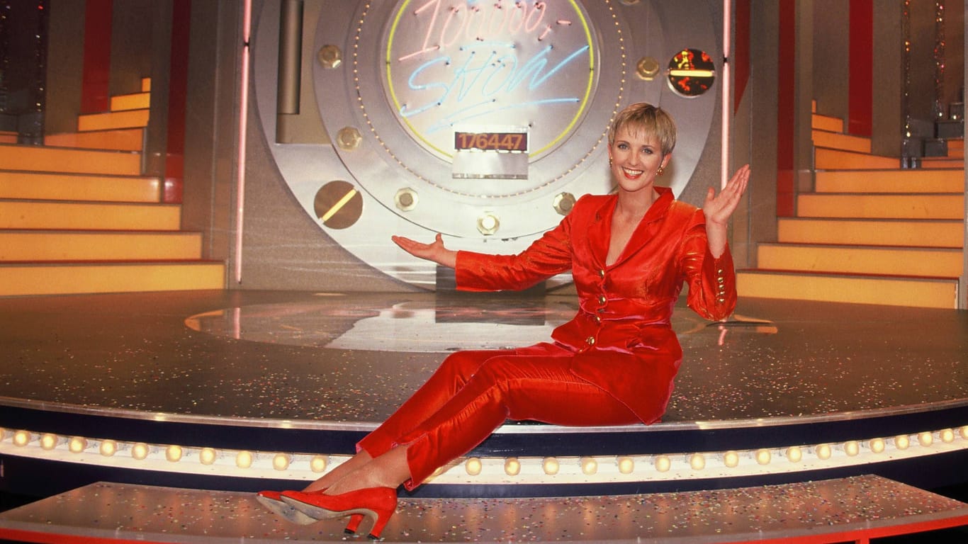 Ulla Kock am Brink 1994: Mit der "100.000 Mark Show" erreicht sie ein Millionenpublikum.