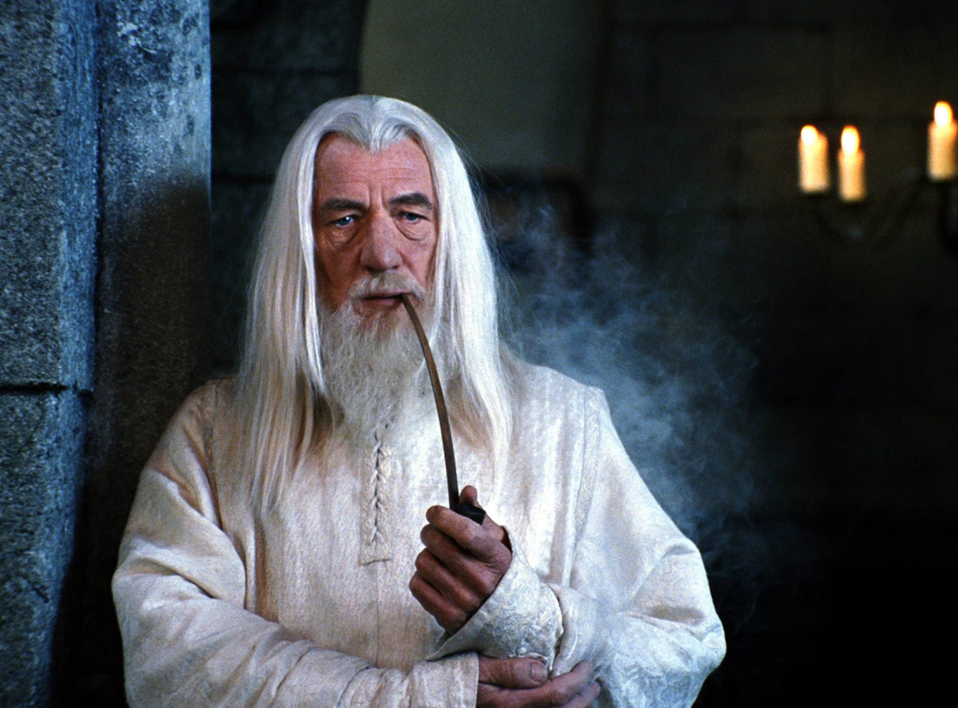 Ian McKellen als Gandalf in "Der Herr der Ringe: Die Rückkehr des Königs" von 2003.