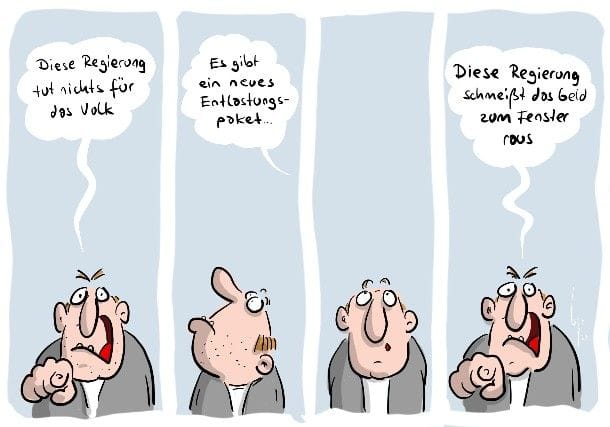 Man kann's nicht jedem recht machen.