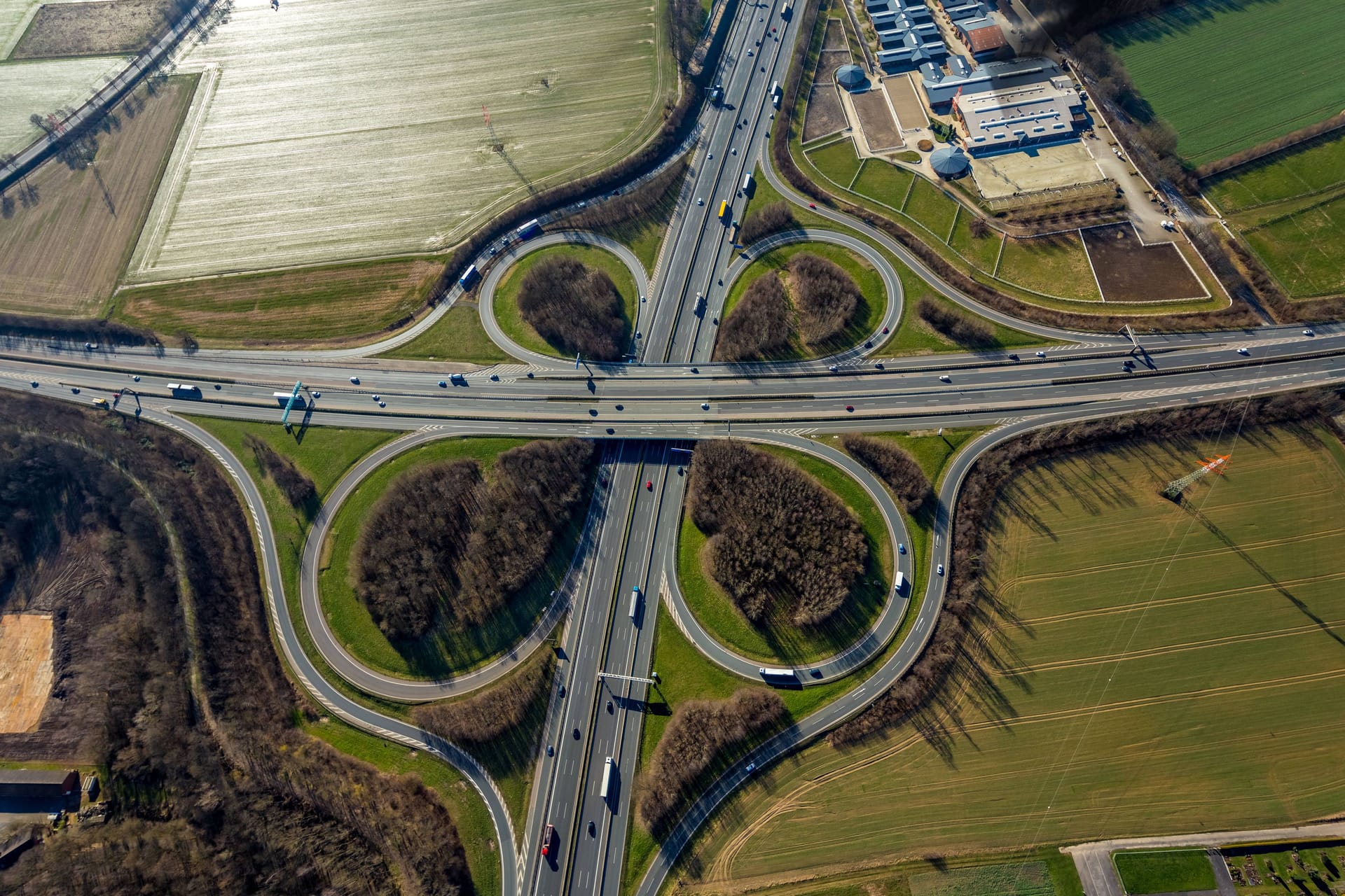 Das Autobahnkreuz Dortmund. (Archivfoto)